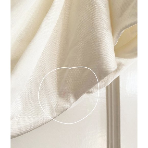 Alexander Wang White Jersey One Shoulder Mini Dress, size 10 (fits like 6/8) - Picture 8 of 9